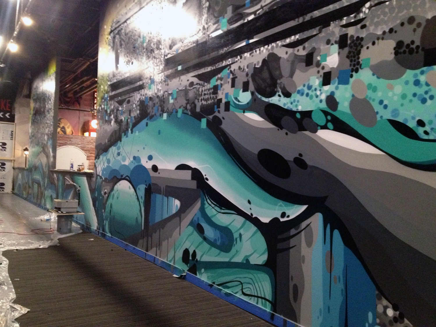 Chicago Graffiti Artist Creates Artwork for Business Graffiti USA